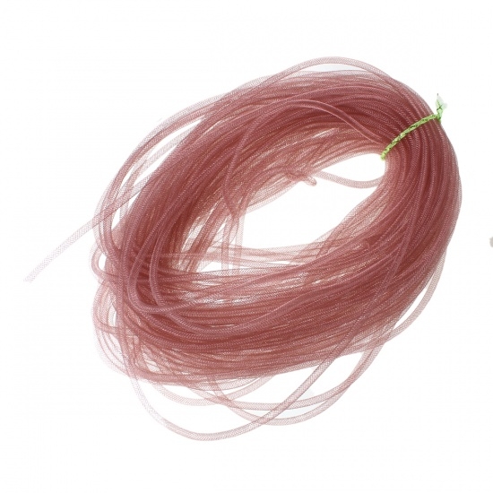 Picture of Tubular Crinoline 4mm Brown Red x5m