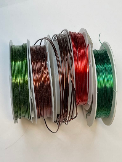 Picture of Zomer Opruiming - Lot 10 - 5 spools metal wire