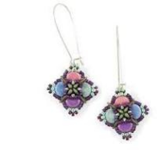 Picture of Earrings "Gekko Boogie Earrings" - Instant Download of Printed Copy