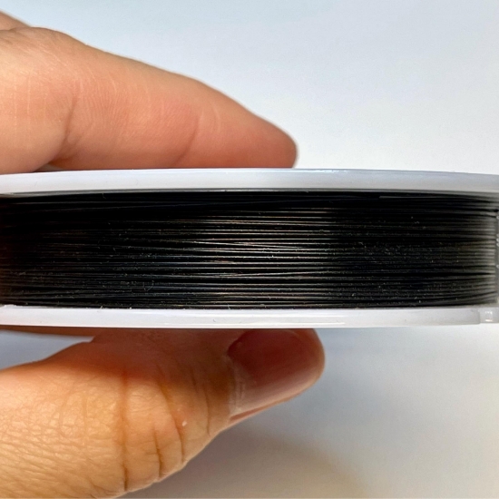 Picture of Tigertail 0,45mm Black x90m