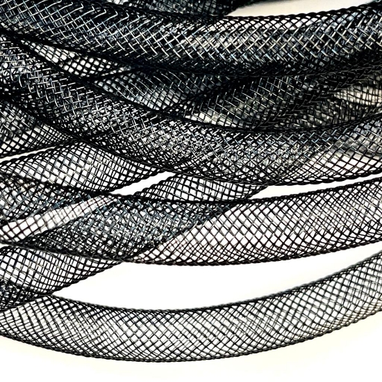 Picture of Tubular Crinoline 8mm Black x1m