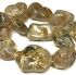 Picture of Rutilated quartz (natural) 30-40mm extra-large tumbled nugget x40cm