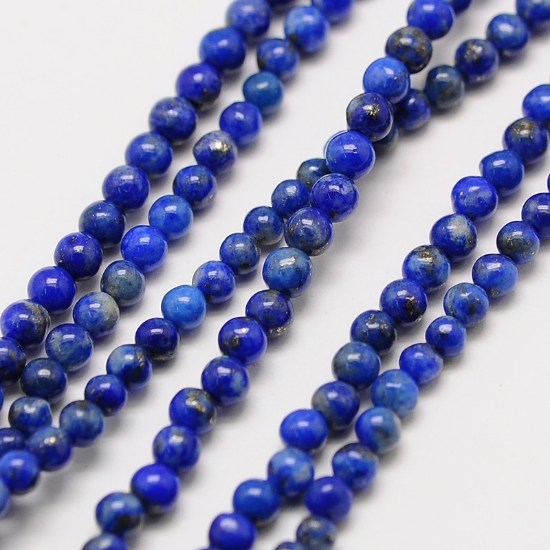 Picture of Lapis Lazuli bead 2mm round x38cm