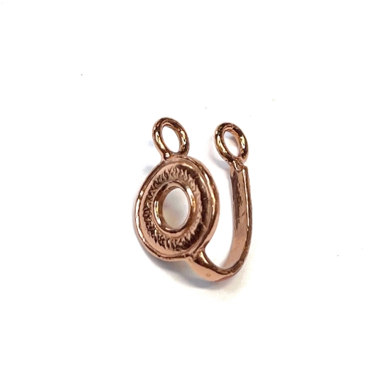 Picture of JBB Donut Bail 11mm Ring Copper Plated x1