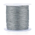 Picture of Metallic Polyester Braided Thread 0,4mm Silver x50m