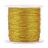 Picture of Metallic Polyester Braided Thread 0,4mm Gold x50m