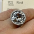 Picture of B & B Benbassat Ring adjustable Setting 16mm rivoli Silver Plated x1