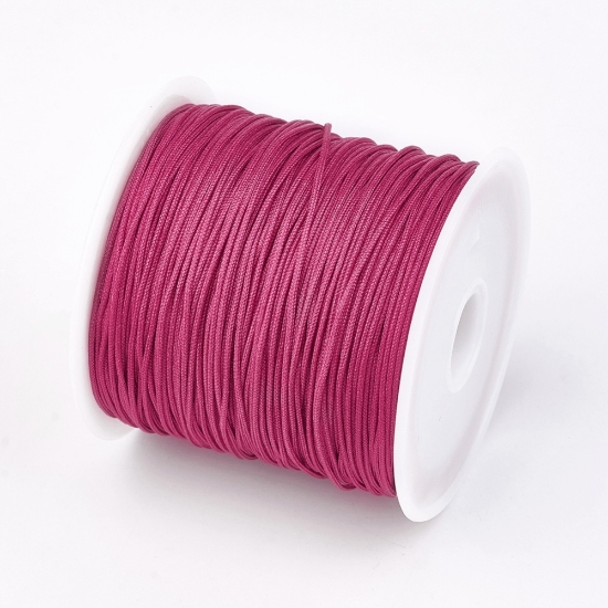 Picture of Macramé Cord 0.8mm Cherry Red x45m