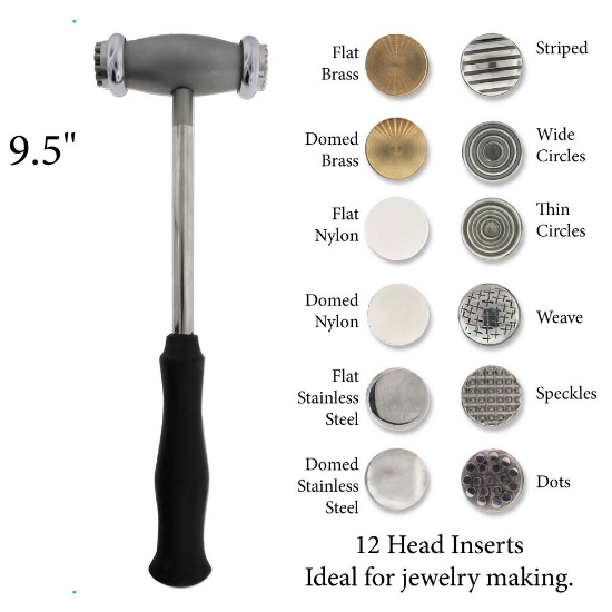 Picture of Texturing Hammer 12 faces interchangeable x1