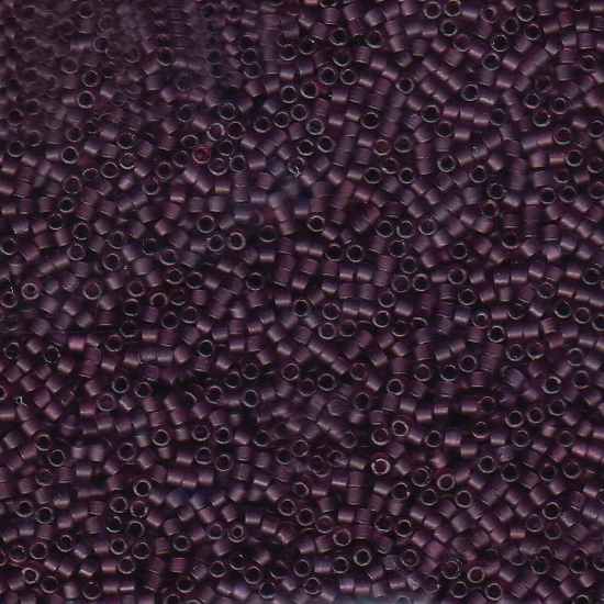 Picture of Miyuki Delica 11/0 DB782 Transparent Amethyst Dyed Mat x10g