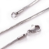 Picture of Stainless Steel Snake Chain 1.5mm Necklaces with Lobster clasp x40cm