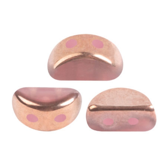 Picture of Kos® par Puca® 6x3mm Light Rose Capri Gold x10g