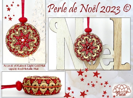 Picture of KIT - Hanger « Perle de Noël 2023 » © par PUCA® – Red x1