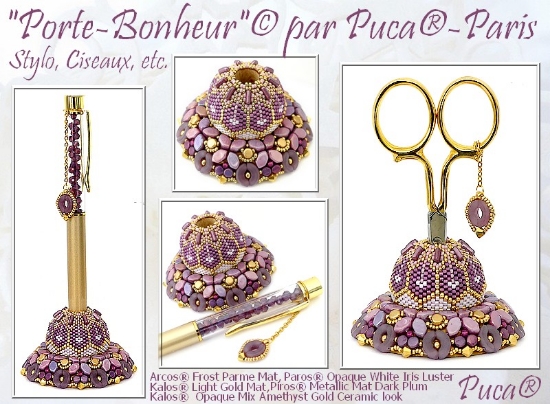 Picture of KIT - "Porte-Bonheur" par Puca  Blue  - Rose