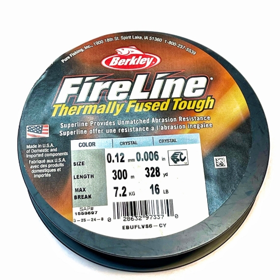 Picture of FireLine 0.12mm Crystal x300m