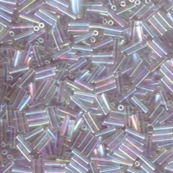 Picture of Miyuki Bugles 6mm BGL2-250 Crystal AB x10g