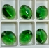 Picture of Swarovski 6734 Pure Leaf 23mm Dark Moss Green x1