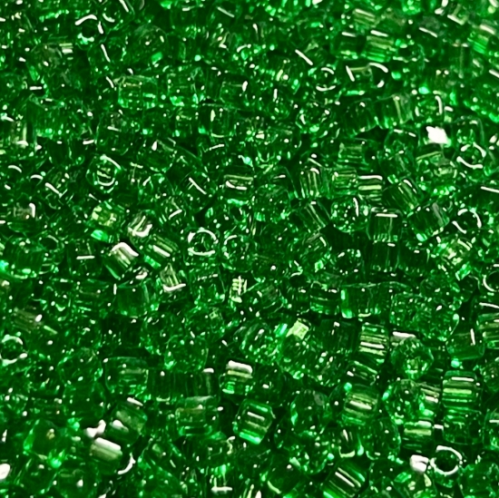 Picture of Miyuki Cubes 1.8mm 146 Transparant Green x10g