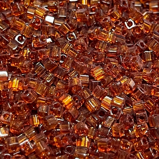 Picture of Miyuki Cubes 1.8mm Dark Topaz x10g