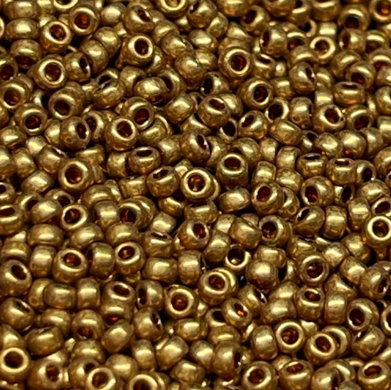 Picture of Miyuki Seed Beads 15/0 457L Metallic Light Bronze x10g