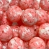 Picture of Resin Bead 22mm round Pink x5