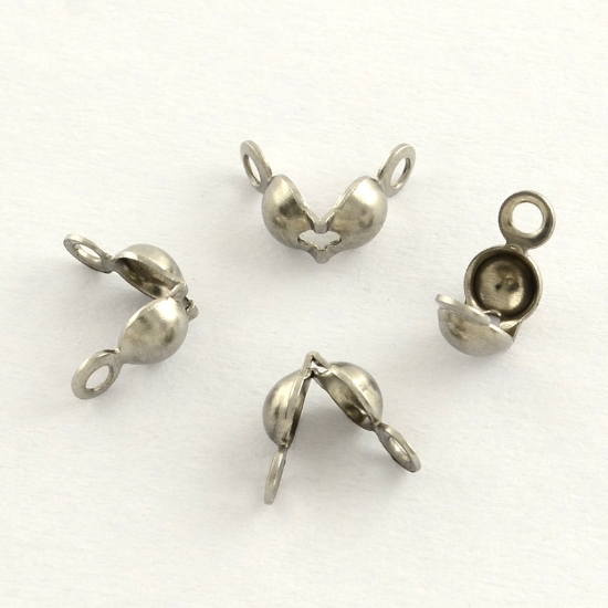 Picture of Stainless Steel Bead Tip ⌀3mm 8x4mm x50 