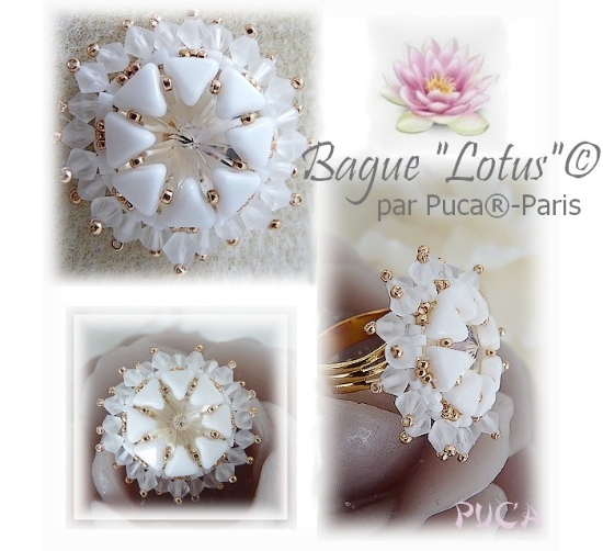 Picture of Ring « Lotus » © par PUCA® – Instant Download or Printed Copy