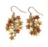 Picture of Star Cluster 32x16mm Gold Plated Orange x1