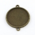 Picture of Link setting 16mm round Bronze x10