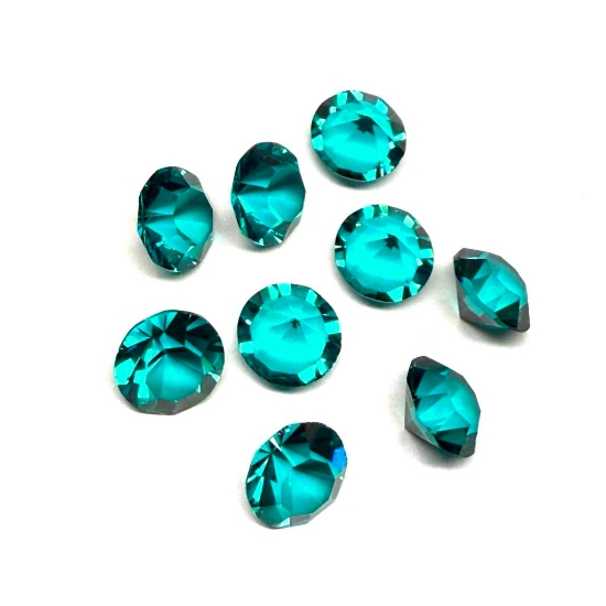 Picture of Preciosa Chaton Maxima SS39 - 8mm Blue Zircon Pure x1