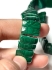 Picture of Malachite bead 16x12mm 2-hole rectangle x10