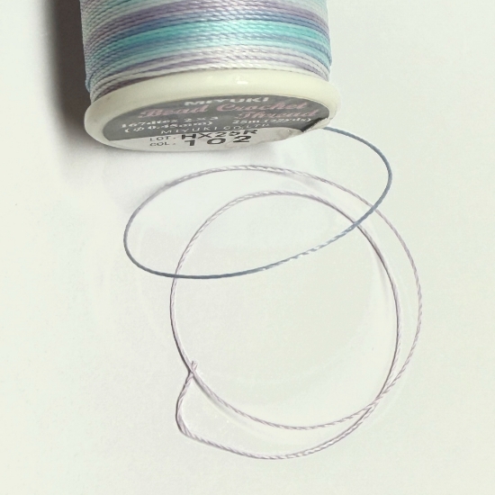 Picture of Miyuki Bead crochet 0.45mm Serenity x25m