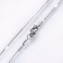 Picture of Stainless Steel Necklace flat snake chain 45cm x1