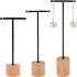 Picture of Display Earrings with wooden base - Set of 3