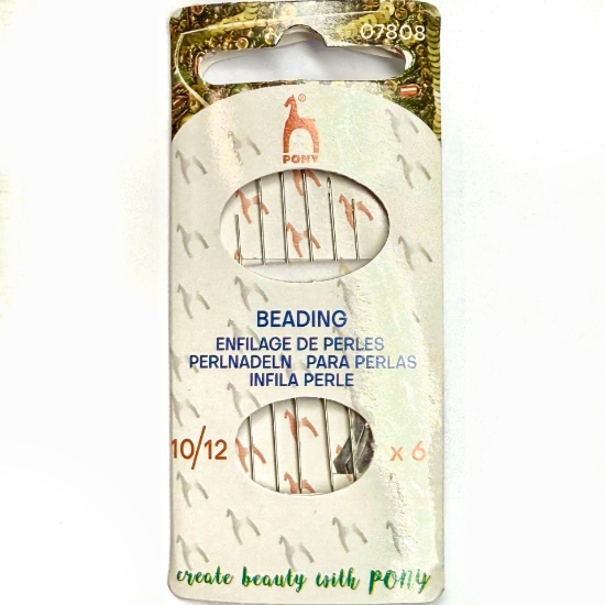 Picture of Pony Beading Needle  #10 & #12