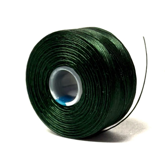 Picture of S-Lon thread size AA Dark Green x68m