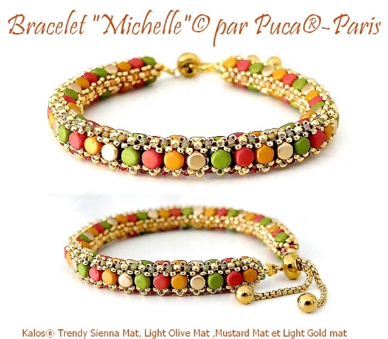 Picture of KIT - Bracelet « Michelle » © par PUCA® – Trendy Mix  x1