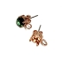 Picture of Earstud 6mm - SS29 w/ loop Rose Gold Plated x2