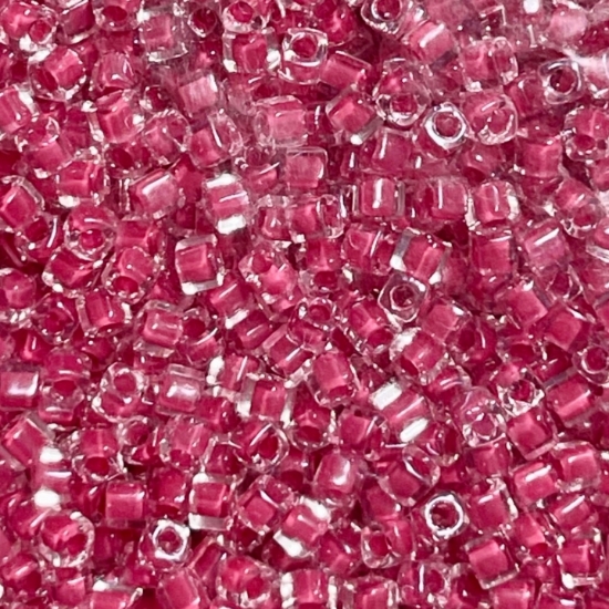 Picture of Miyuki Cubes 1.8mm SB18-208 Carntion Pink Lined x10g