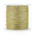 Picture of Metallic Polyester Braided Thread 0,4mm Champagne Gold x50m