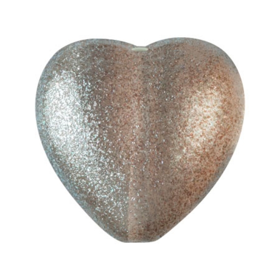 Picture of Hearts 16x15mm Candy Light Mint x5