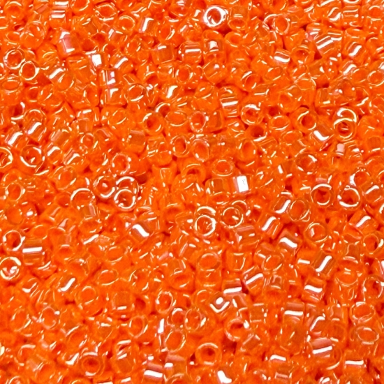 Picture of Miyuki Delica 11/0 DB1563 Opaque Mandarin Luster x10g