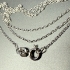 Picture of 925 Silver Necklace 46cm Flat Cable Chain 1.6mm x1
