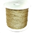 Picture of Metallic Polyester Braided Thread 0,4mm Champagne Gold x50m