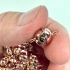 Picture of Acrylic Power Magnetic Clasp Ø8mm round Rose Gold x1