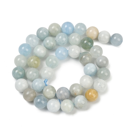 Picture of Aquamarine bead 10mm round x38cm