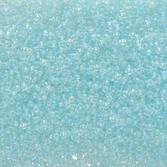 Picture of Miyuki Rocaille 15/0 3638 Fancy Lined Soft Aqua x10g 