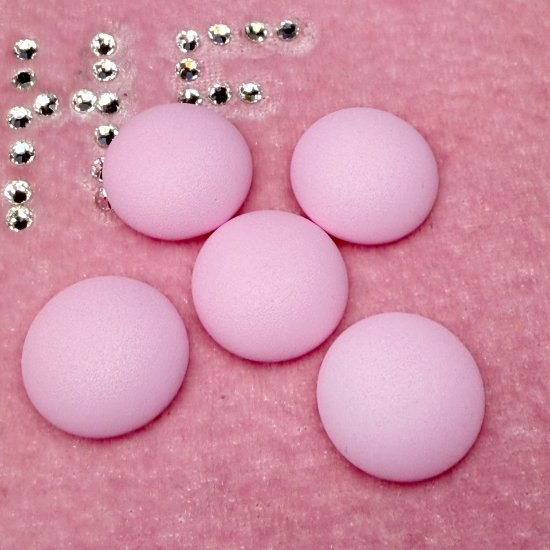 Picture of Cabochons par Puca® 18mm Light Pink Mat x1