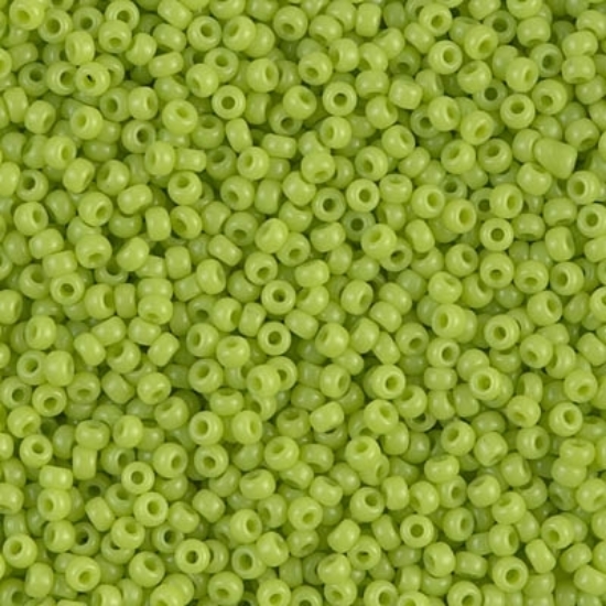 Picture of Miyuki Rocaille 8/0 416 Opaque Chartruese x10g