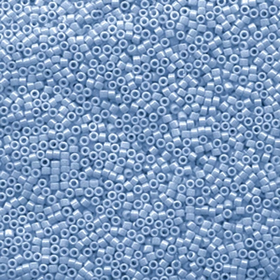 Picture of Miyuki Delica 11/0 DB1568 Opaque Agate Blue Luster x10g